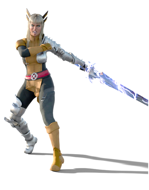 Magik Heroic Age Outfit and Props for G8F