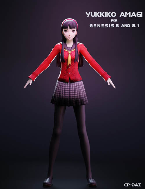 Yukkiko Amagi For Genesis 8 And 8.1 Female