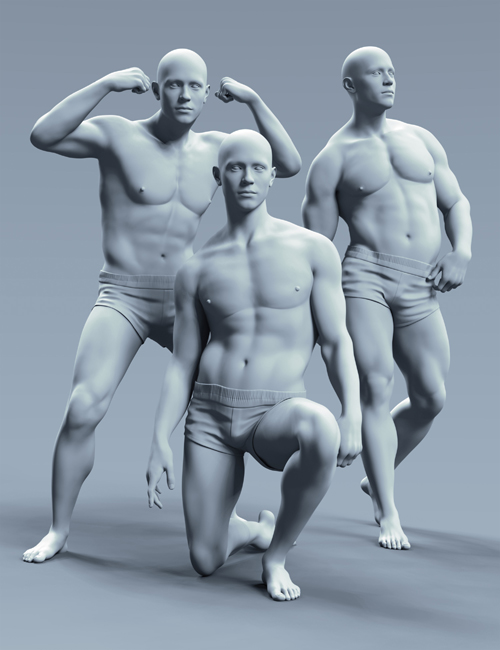 Masculine Athletic Bodies for Genesis 9