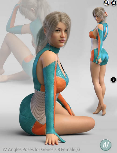 iV Angles Poses for Genesis 8 Female(s)