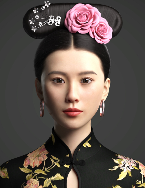 Cecilia Lau Character and Hair For Genesis 8 Female(s)