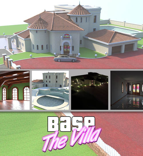 The Villa - BASE for Daz Studio