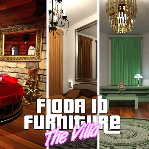 The Villa - FURNITURE FLOOR 1B