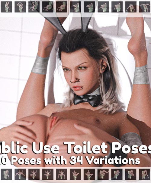 10 Sexy Public Use Toilet Poses for G8F & G9
