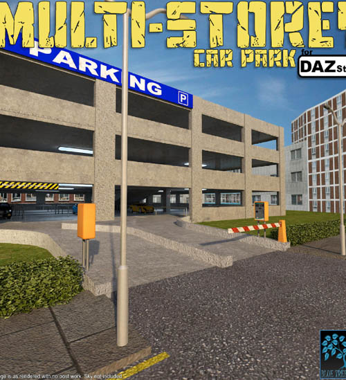 Multi-Storey Car Park for Daz