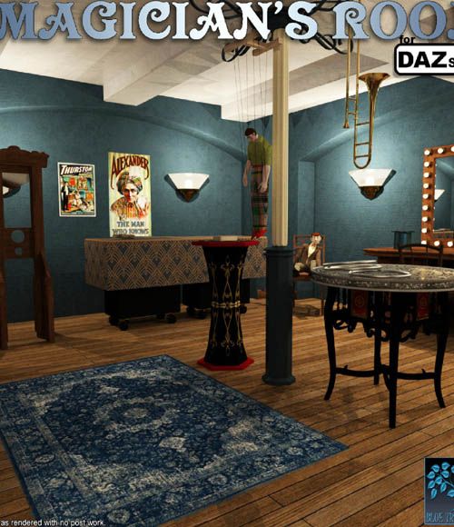 The Magician's Room for DAZ Studio