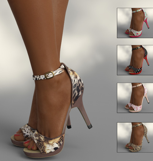 InStyle - Lysithea Shoes - for Genesis 8 and Victoria 8