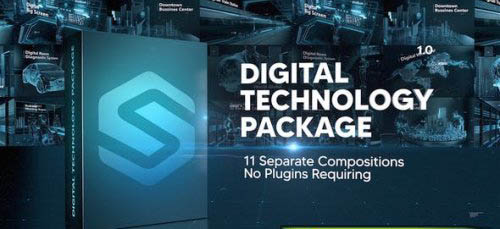 Videohive - Digital Technology Package - 30363209