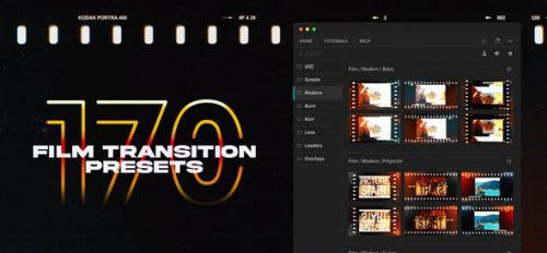 Videohive - Film Transitions - 48738030