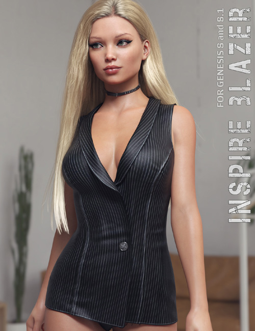 dForce Inspire Blazer for Genesis 8 and 8.1F