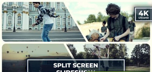 Videohive - The Multiscreen Opener | Split Screen Gallery | Dynamic Intro - 48756077