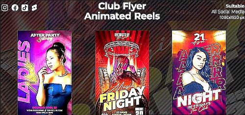 Club Flyer Animated Reels 1771511