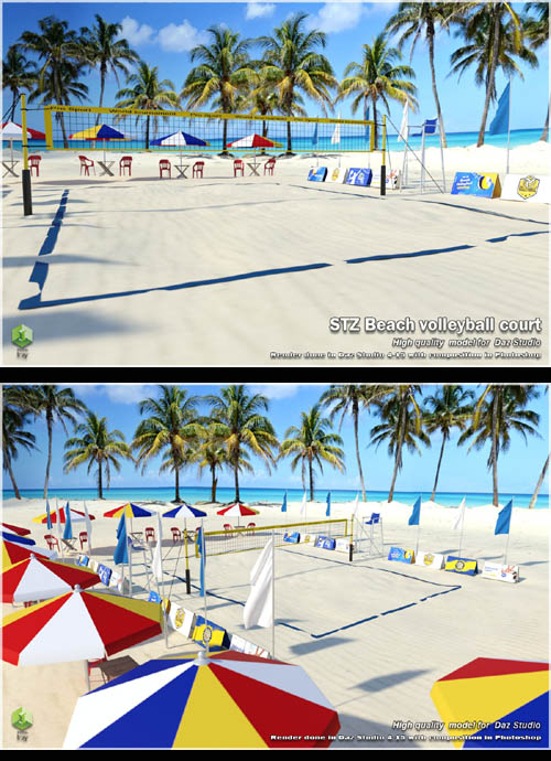 STZ Beach volleyball court