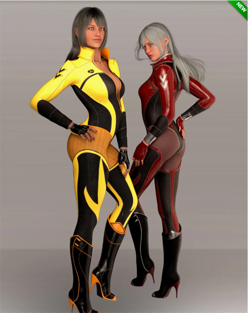 ZK Higia Sci-Fi Outfit Textures