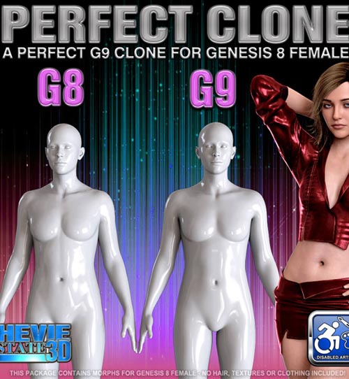 Perfect G9 Clone for Genesis 8 Female