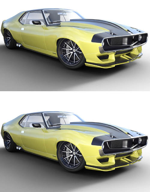 Amc Ring Brothers Javelin Defiant For Daz3D