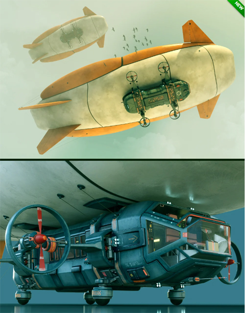 The Wild Rover Airship