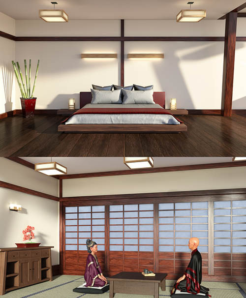 DD Japanese Bedroom