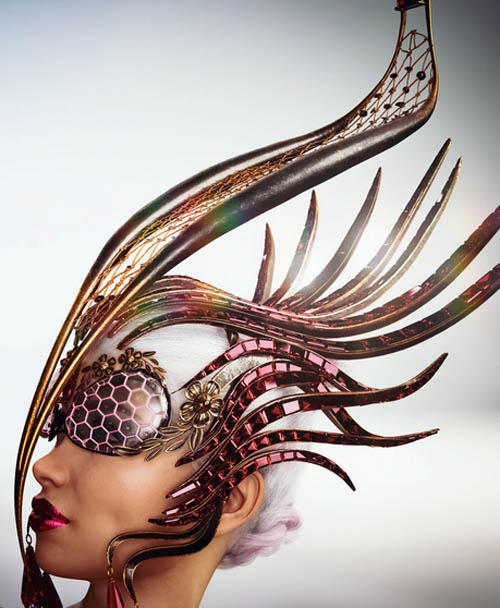 Extravaganza Futuristic Headdress for Genesis 9, 8.1, and 8