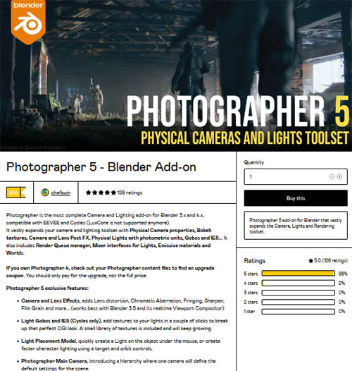 Blender – Photographer 5 (v5.2.3)