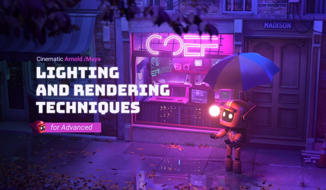 Wingfox – Cinematic Arnold and Maya Lighting and Rendering Techniques for Advanced with Aiyi Ya