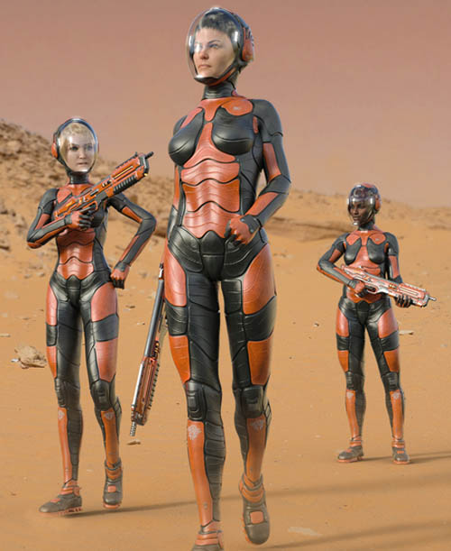 Rift Suit for Genesis 8 and 8.1 Females