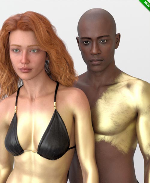 Metallic Body Paint for Genesis 9