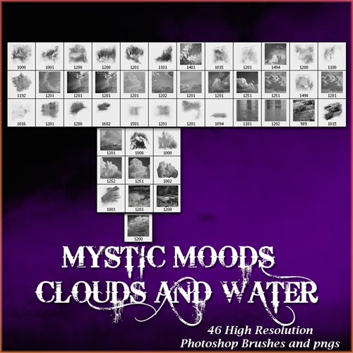 doarte's MYSTIC MOODS - CLOUDS & WATER BRUSHES