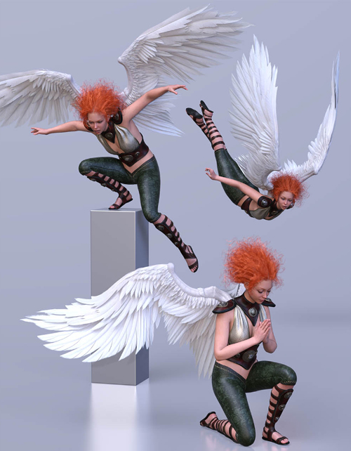 CDI Angel Poses for Genesis 9 Feminine