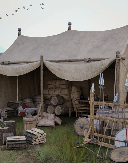 Medieval Land 02 Camp