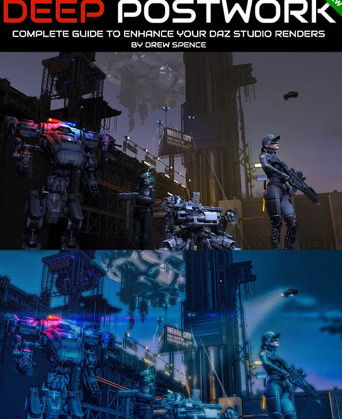 DEEP Postwork : Complete Guide to Enhance your DAZ Studio Renders