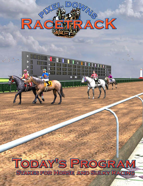 Pixel Downs Race Track