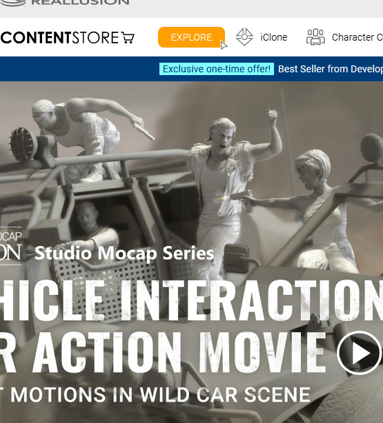Vehicle Interactions for Action Movie