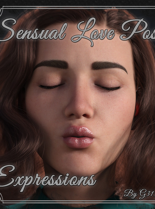 Sensual Love Poses - Expressions for Genesis 8.1