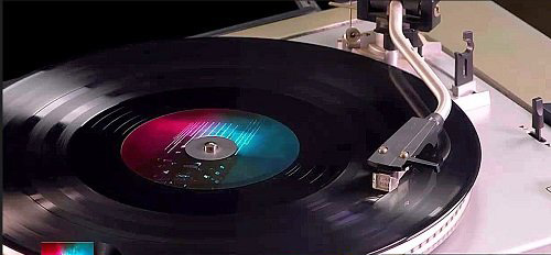 Vintage Vinyl Audio Visualizer 1372231