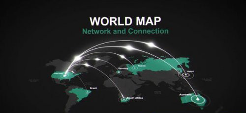 Videohive - World Map - Network - 49007566