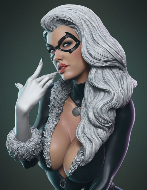 Black Cat 3D print model