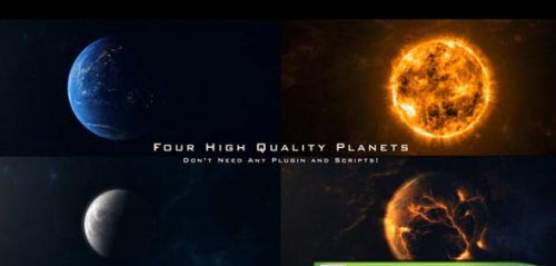 Videohive - Planet Pack - 20535729