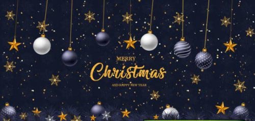 Videohive - Merry Christmas And Happy New Year Intro - 49001773