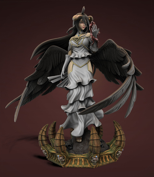 Albedo - Overlord With NSFW 3D Print Model