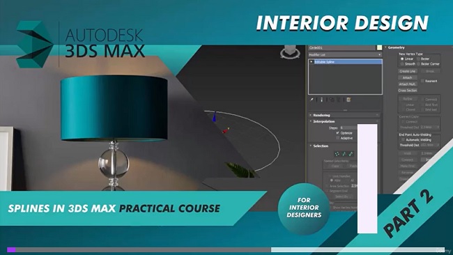 Udemy – Splines in 3ds max