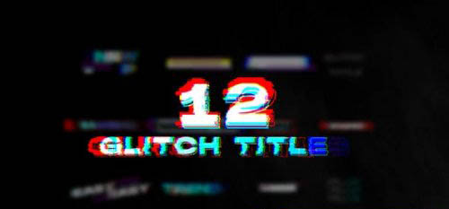 Videohive - Glitch Titles | After Effects - 49177469