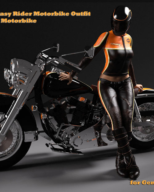 Easy Rider + Motorbike