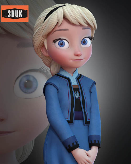 Elsa Child For G8F