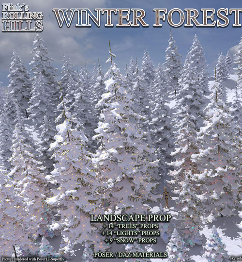 Flinks Rolling Hills - Winter Forest
