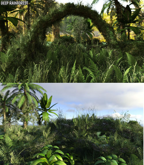 Modular 3D Kits: Deep Rainforest