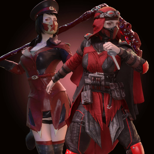 Skarlet Outfits 2 for G9