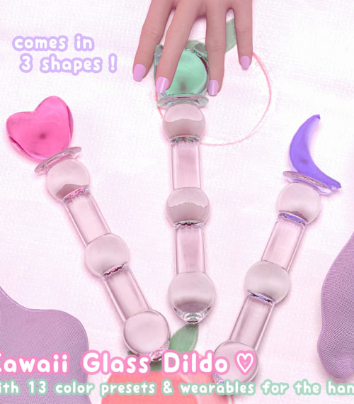Kawaii Glass Dildo