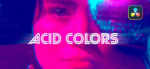Videohive - Acid Colors Effects - 49605850