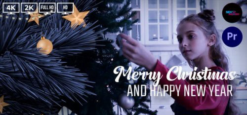 Videohive - Merry Christmas and Happy New Year Slideshow | MOGRT - 49564252